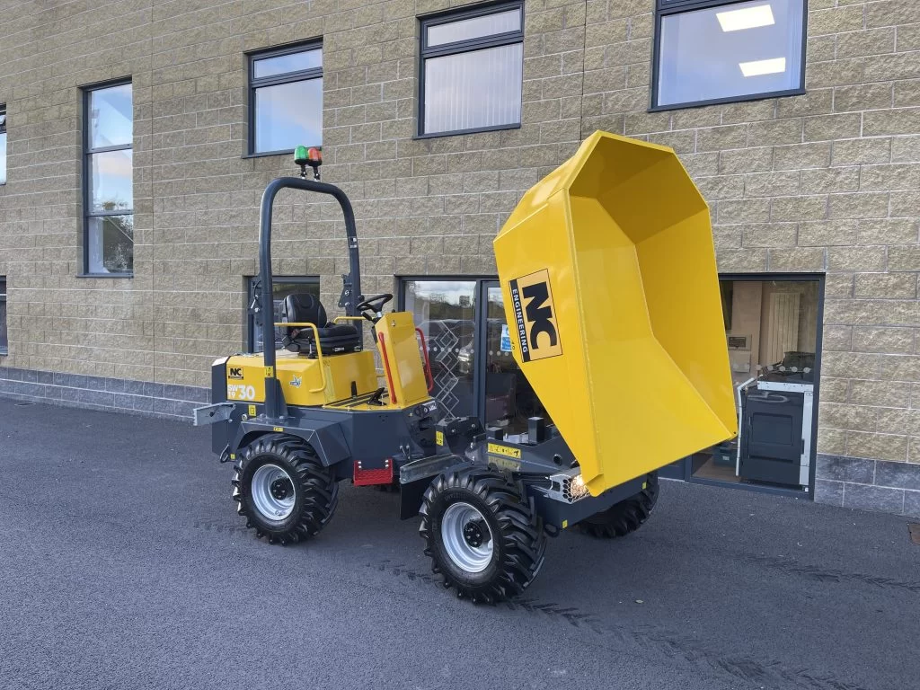 NC SW1930 Power Swivel Site Dumper (3000kg Payload) - Image 3