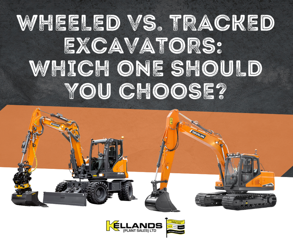 Wheeled vs. Tracked Excavators: Which One Should You Choose?