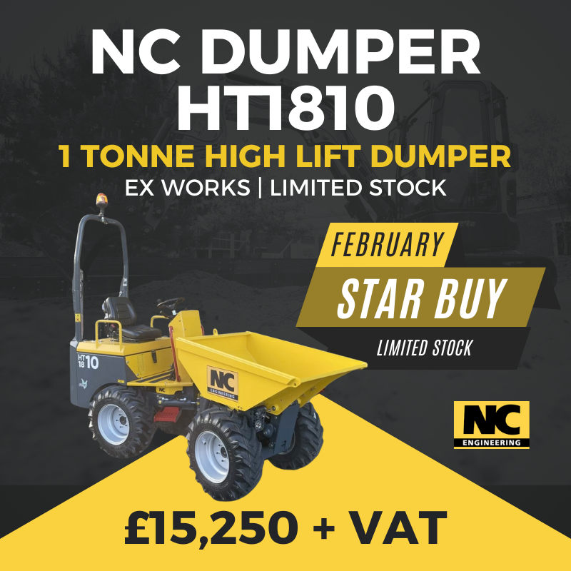NC Dumper HT1810 – 1 Tonne High Lift Dumper