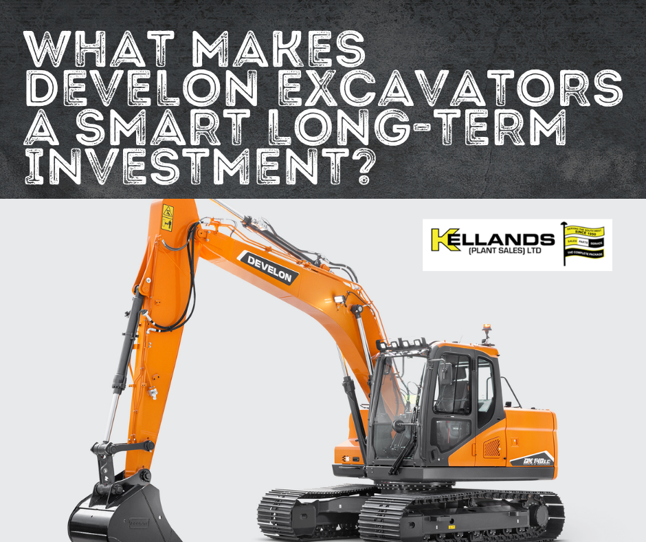 What Makes Develon Excavators a Smart Long-Term Investment?