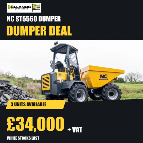 NC ST5560 Dumper Offer at Kellands